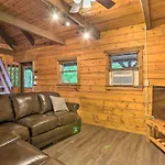 Pocono Log Cabin Fireplace, Fire Pits And Amenities